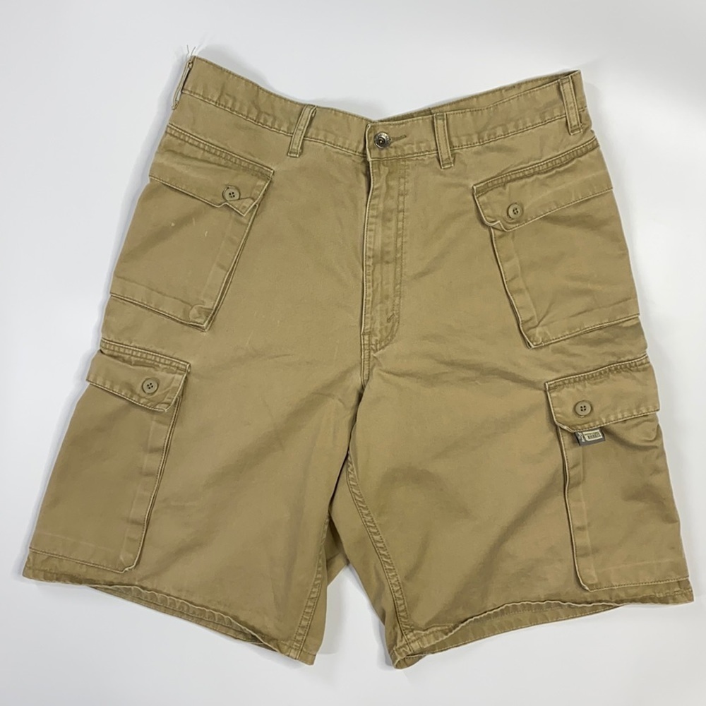 Vintage Levi's Khaki Silvertab Cargo Shorts Size 36